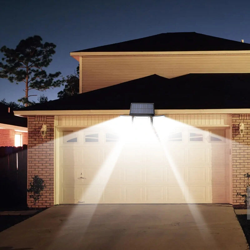 280LED Waterproof Solar Light Motion Sensor Outdoor Body Sensor Light Separate Solar Wall Lamp Street Light