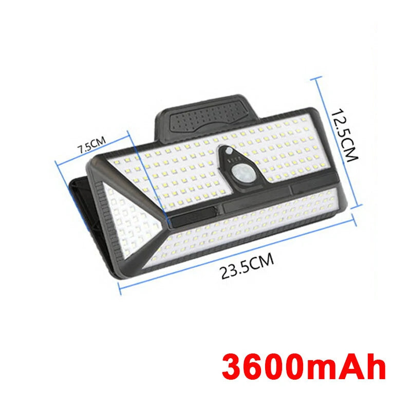 Outdoor Solar Pathway Waterproof Clip-on Outdoor Camping Light Motion Sensor Lamp Fence Deck Tent Garage Solar Garden Light