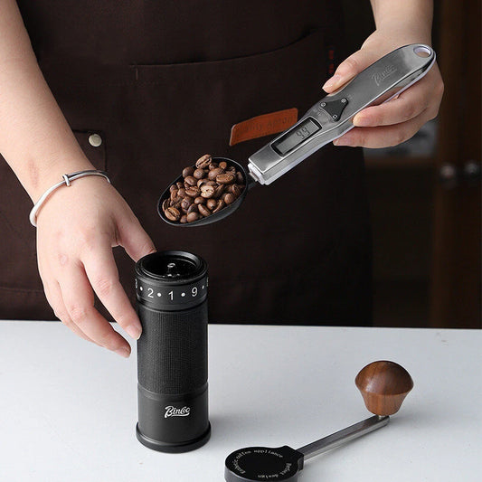 Bincoo Digital Spoon Scale High-precision 0.1g~500g Switchable Stainless Steel Measuring Spoon Baking Food Electronic Kitchen Scale