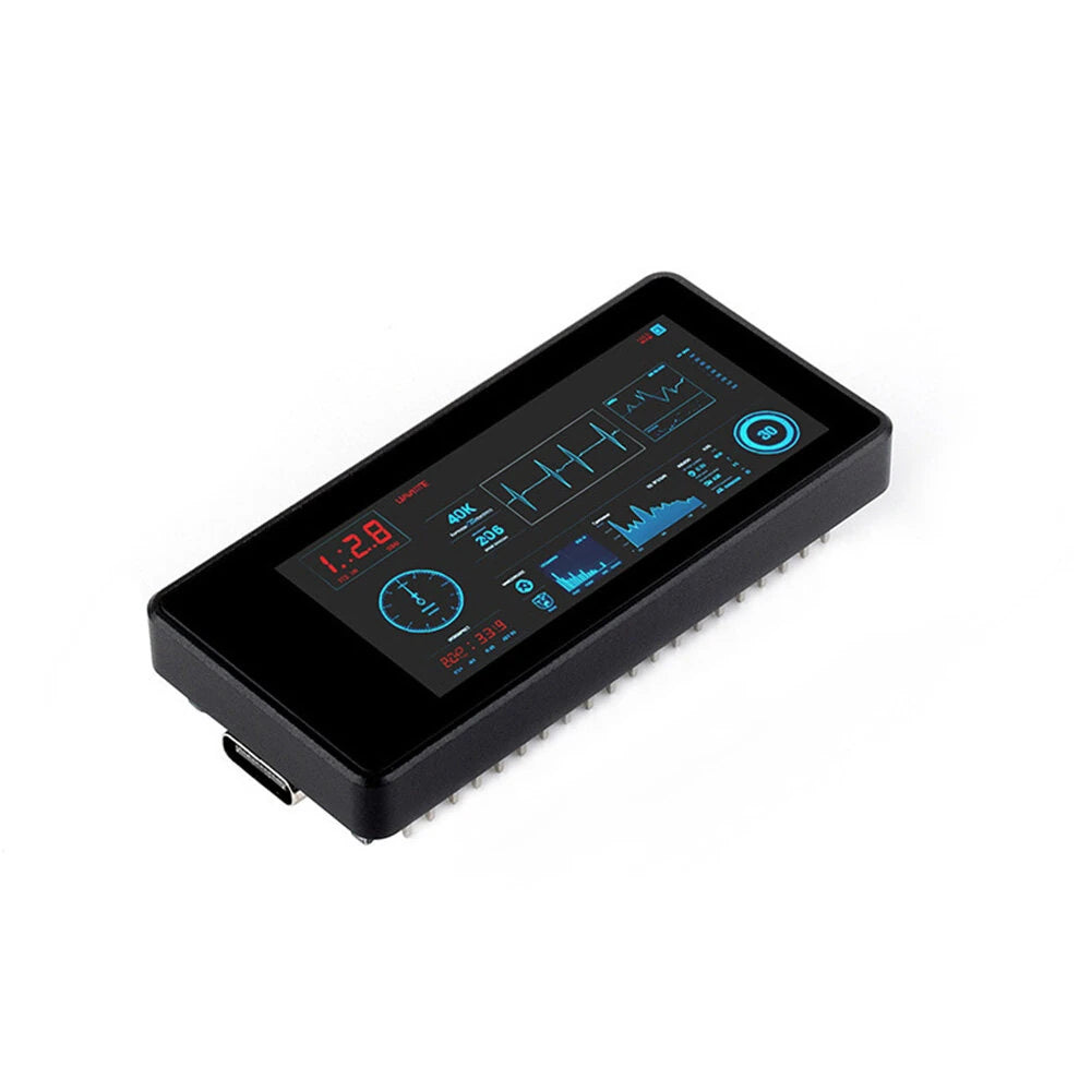 ESP32-S3 1.91inch AMOLED Display Development Board 240536 32-bit LX7 Dual-core Processor Accelerometer Gyroscope Sensor