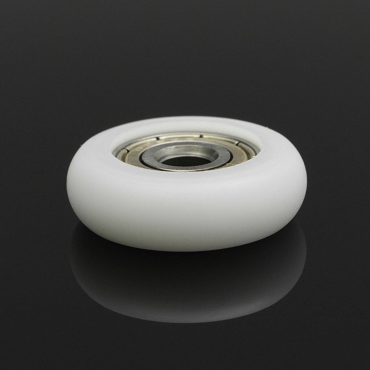 10pcs Nylon Plastic Carbon Steel Bearings Pulley Wheels Embedded Ball Bearings 5*23*7mm