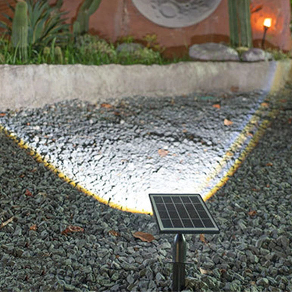 4Pack Outdoor Solar Lights Yard Lamp Landscape Decor Villa Balcony Garden Wall Step Lamps Stair Light