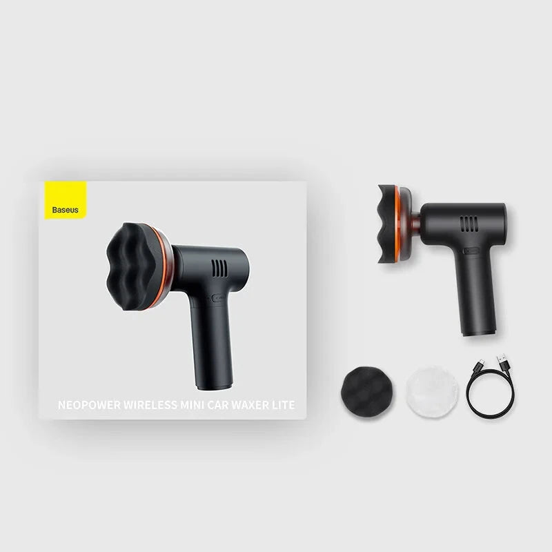 Baseus Lite Car Polishing Machine Cordless Mini Electric Polisher Polish Waxing Car Waxer With Adjust Speed For Car Home