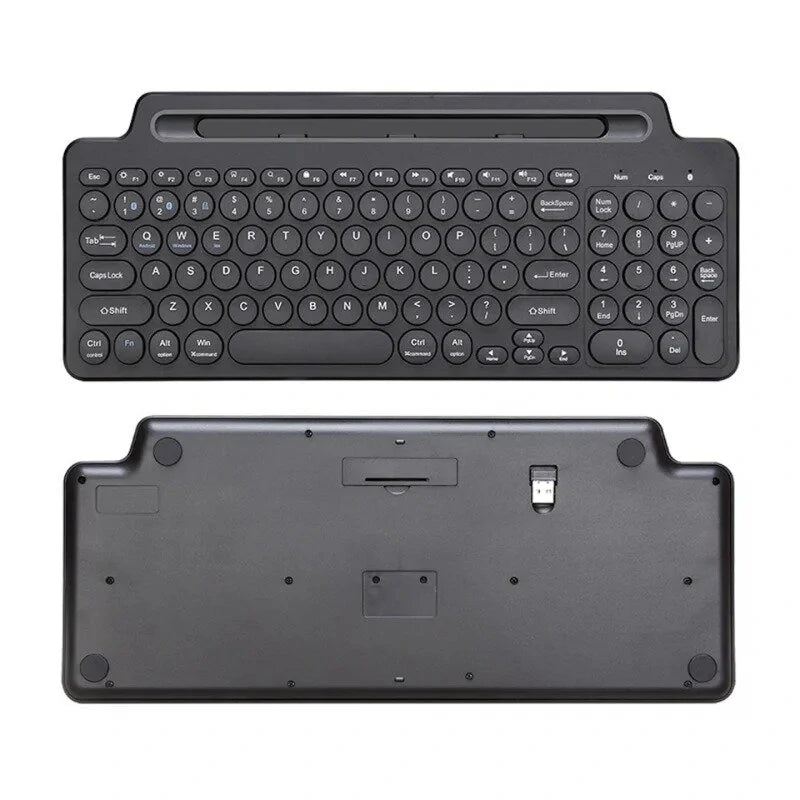 Mini Touchpad Keyboard Wireless bluetooth Keyboard with Card Slot Universal 2.4G Gamer Keypad for Windows Android IOS Tablet PC Accessories