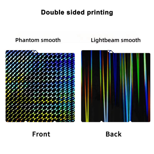for Anycubic Kobra S1 Plate Pei Sheet 264x276mm Textured Kobra S1 Combo Build Plate Double Sided Peo Pet Pey Kobra S1C Bed