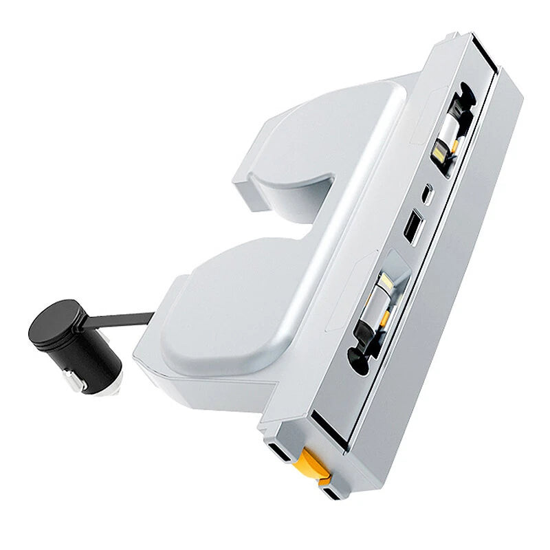 For Tesla Model 3 Highland Intelligent Docking Station 4 in 1 Type-C PD 27W Fast Charger USB Extender Docking Station Powered Splitter