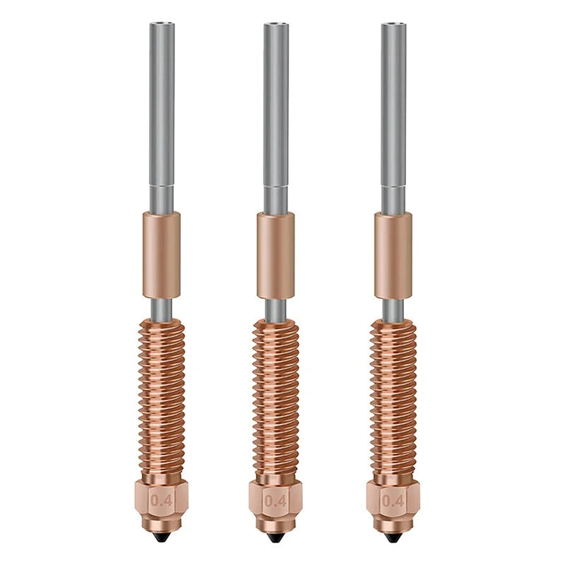 0.4/0.6/0.8mm K1C Nozzle All-in-one Copper Titanium Nozzles High Flow Upgraded K1C K1 Max Nozzle for Ender-3 V3 3D Printer