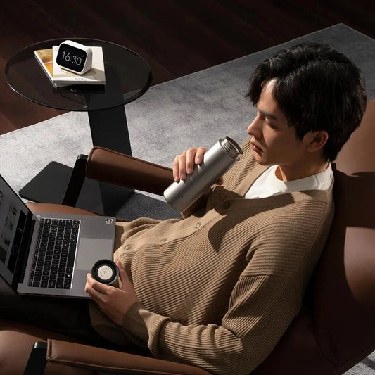 Xiaomi Mijia Insulation Cup Ti2/ 480ml Ti TA1 Pure Titanium Material Vacuum Insulation With Tea Filter 6Hour Heat Keeping Portable Bottle