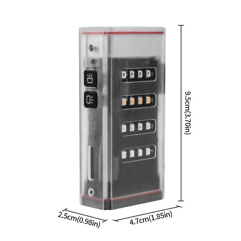 Multifunctional Handheld Flashlight With Super Bright Side Light Multi-color Outdoor Lighting Small Portable Magnetic Suction Long Battery Life Camping Emergency Lamp