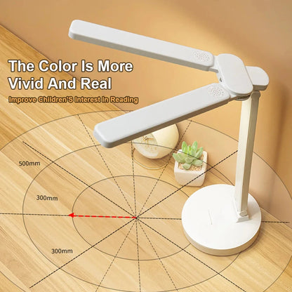 LED Desk Lamp Eye-friendly USB Rechargeable 4000mAh Table Lamp Student Dormitory Reading Lamp Bedroom Lamp