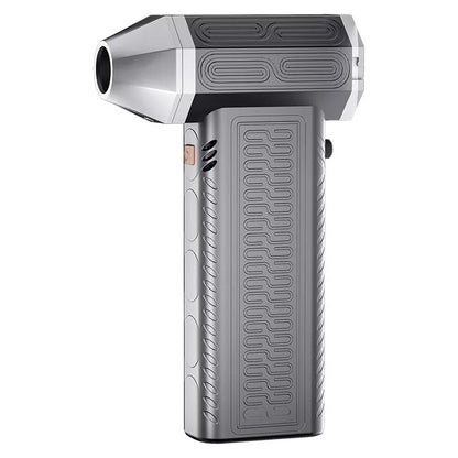 130000RPM  2 In 1 Mini Blower Fan Turbo Jet Fan Brushless Motor Handheld Duct Fan Electric Air Duster Speed Adjustable Cordless Jet Dry Air Blower