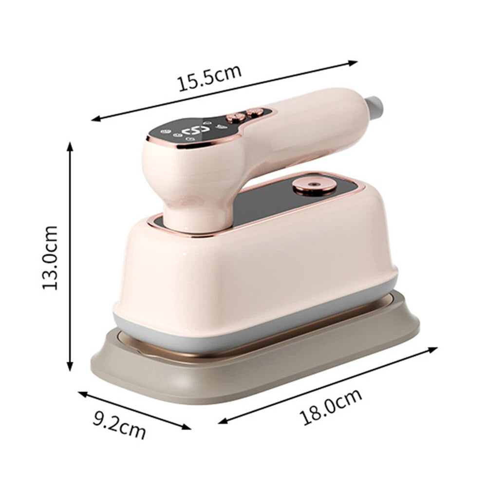 Tevorex 1200W Foldable mini Handheld Garment Steamer Iron Home Electric Powerful Steam Cleaner Portable Rotatable Mite Removal Flat Ironing Machine