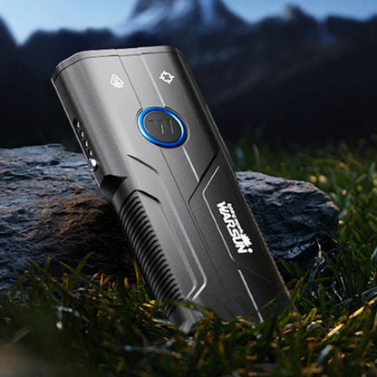 Warsun X608S 4180LM Ultra Bright LED+COB Flashlight Built-in 6000mAh Battery Type-C Rechargeable Torch Multi-functional Outdoor Emergency Portable LED Light