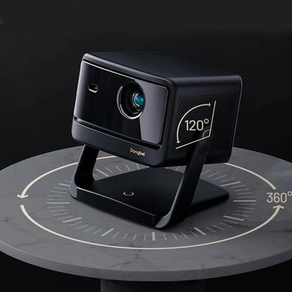 [EU Direct] Dangbei DBOX02 Pro 3D 4K Laser Projector 2000 ISO Lumens Android TV with Auto Focus Keystone Dual 12W Speakers Built-in Stand for Home Cinema Entertainment