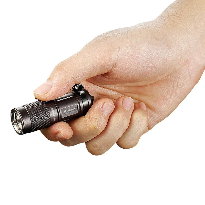 JETBeam II MK JET-II MK XP-L HI 510 Lumens EDC LED Flashlight Waterproof Mini Torch EDC Surival Tools
