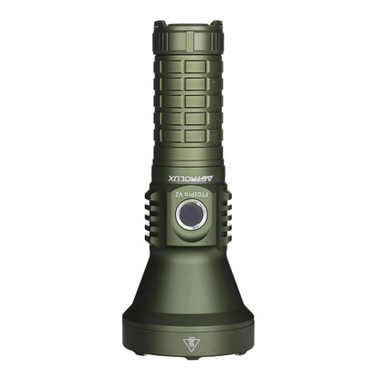 Astrolux FT03 Pro V2 SFT90X LED 6100LM 1411M High Lumen Thrower Flashlight USB-C Rechargeable Power by 26650 Battery Powerful LED Torch Upgraded High Performance Stepless Dimming LED Strong Search Light