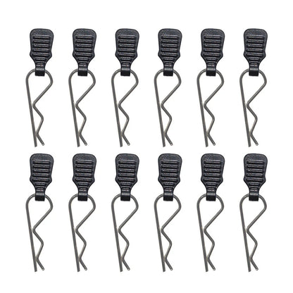 12PCS/20PCS/30PCS RC Car Parts Body Shell Clips Buckle for 1/20 1/24 Vehicles Models Spare Universal Accessories