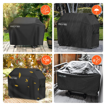 Waterproof Anti-UV BBQ Grill Cover Tear-resistant Non-fading Grill Cover