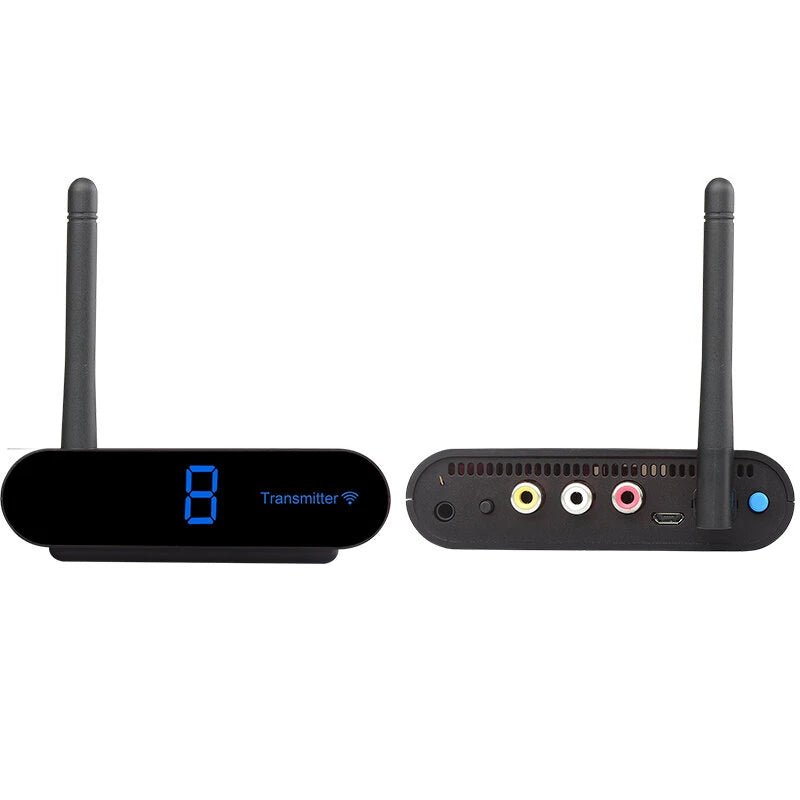 AV230 Wireless AV Transmitter and 2 Receivers 2.4G 300m Video Audio HD IR Remote Extender Kit for Home Theater CCTV