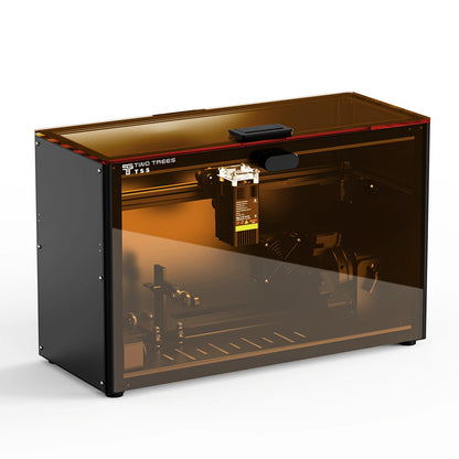 [EU Direct]TWO TREES TS5 4-in-1 Rotary Laser Engraver 10,000 mm/min Engraving Speed Eye Protaction Enclosed Design Laser Machine for Cups Rings Balls