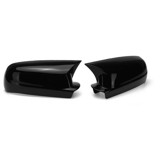 Add-On Glossy Black Left&Right Side Mirror Cover Caps For VW Golf MK4 1999-2004