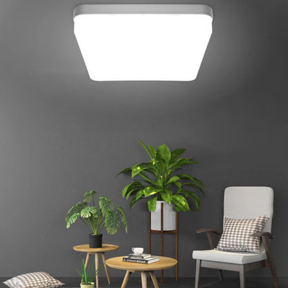 [EU Direct] Elfeland 48W Square LED Ceiling Lamp 4cm Thickness LED Panel Light AC85-265V Surface Mount Flush Panel Light Modern Down Lighting for Bedroom