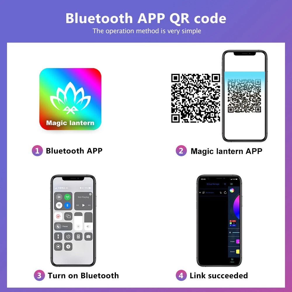 LIXINCORDA Smart LED RGB Neon Strip Lights Bluetooth Color Changing Lights LED Silicone Neon Strip Lights WiFi+Bluetooth APP Control Light Strips