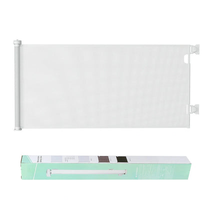 Safety gate 0-140cm one-hand operation lock 0-180 stair gate dog gate baby stair gate retractable door extendable