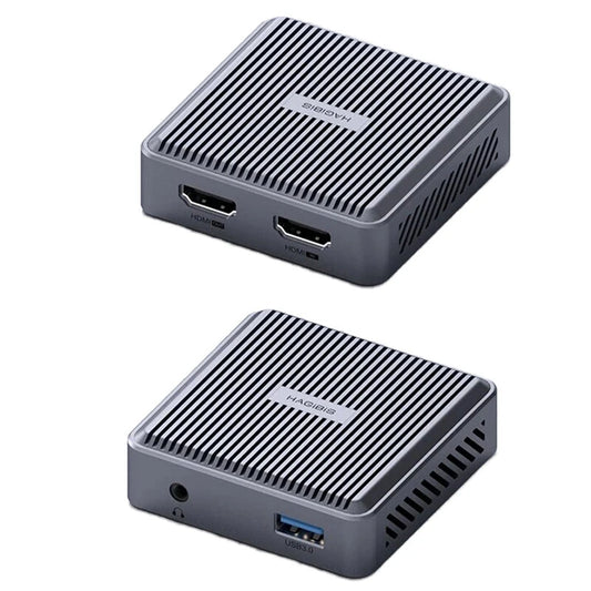 Hagibis THB03 4K HD-Compatible Video Capture Card Loop Out for Game Recording Live Streaming 1080P Grabber MS2131 Chip for PS4/5 Switch