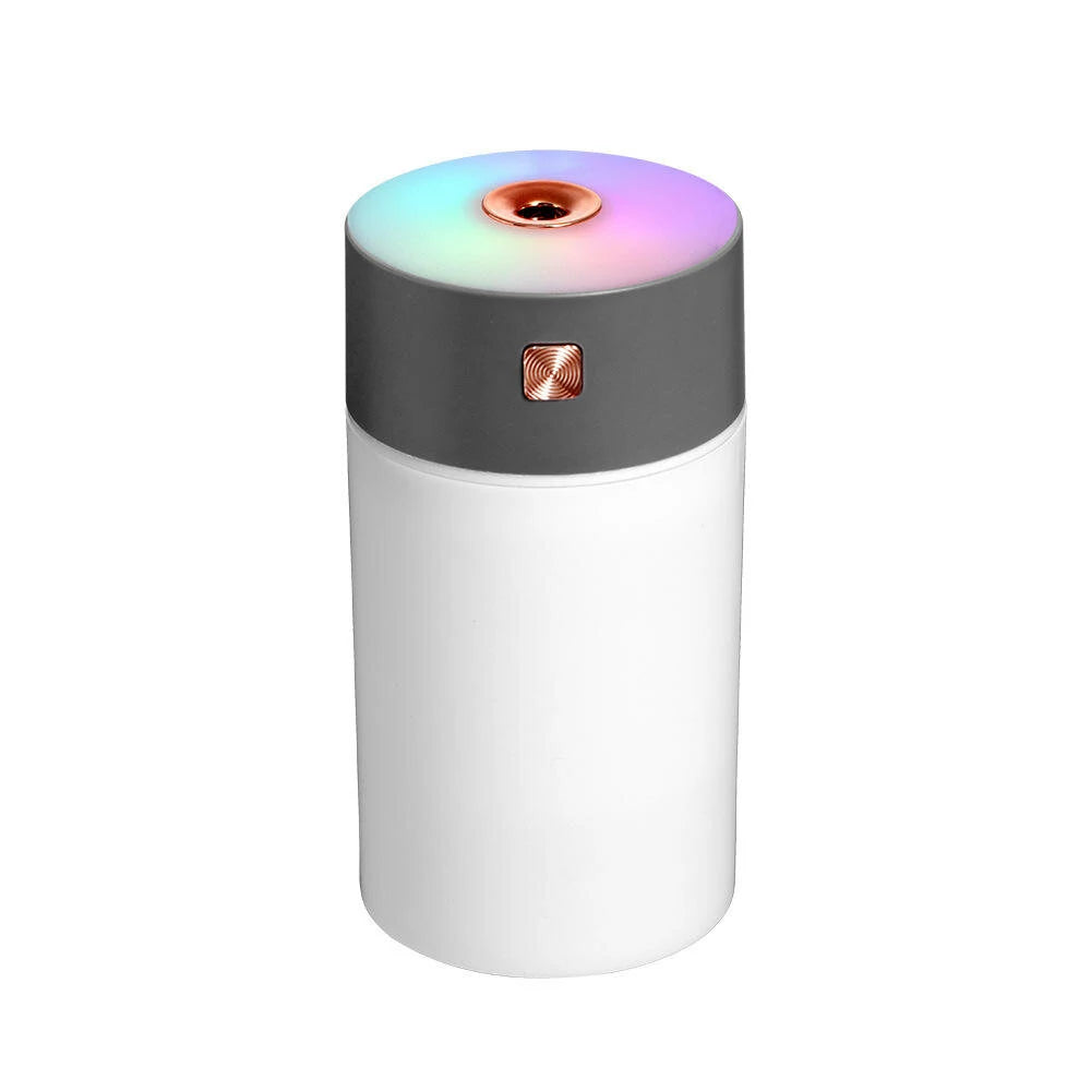 Portable Led Light Mini 300ml Spray Mist Humidifier Double Wet Aroma Essential Oil Diffuser Car Usb Air Humidifier