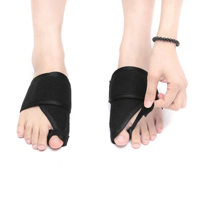 1 Pair Toe Valgus Separators Correction Belt Sports Fitness Toe Protection Belt