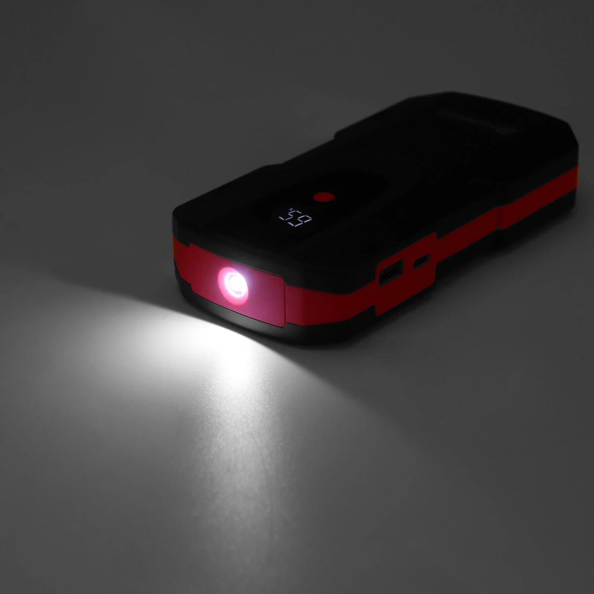 POPDEER PD-J03 Portable Car Jump Start 3000A Emergency Starting Power Supply Power Bank with Flashlight