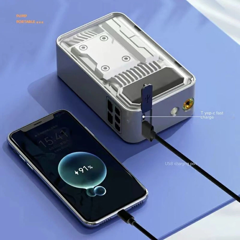 4000mah 150PSI Digital Display Portable Car Air Inflator Motorcycles Bicycle Tyre Wired Inflatable Pump