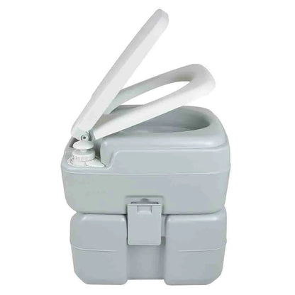 [EU Direct] CALTER 20L Portable Outdoor Camping Toilet Portable Flush Toilet Mobile Toilet Boating Hiking Trips Easy Cleaning, C-CHEM-WC-20