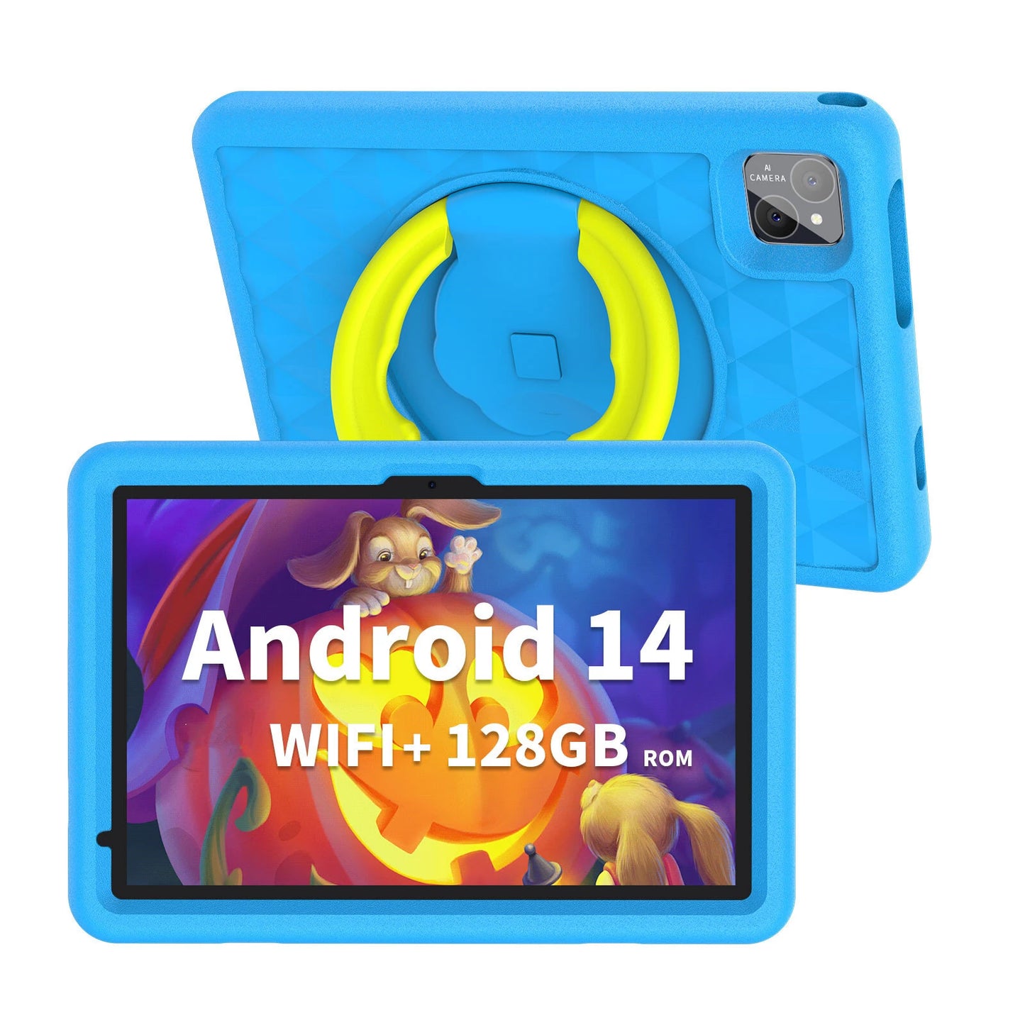 VASOUN P30H WIFI Kids Allwinner A523 Octa Core 4GB+4GB virtual RAM 128GB ROM 10.1 Inch Android 14 Tablet