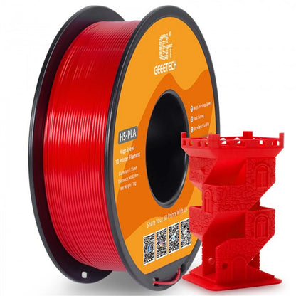 [EU/UK Direct]Geeetech HS-PLA 3D Printer Filament 1.75mm 1kg/roll High Speed High Accuracy No Clog No Bubble Fast Curing Enhanced Printing Quality