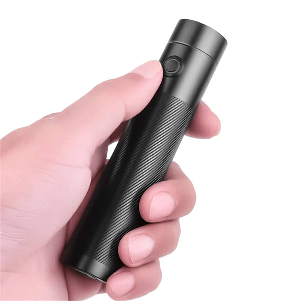 365NM UV MINI Flashlight Black Mirror Purple Light+ Red Beam Type C Rechargeable Filtered LED Ultraviolet Mini Torch Pet Pee Urine Rocks Gem Money UV Light