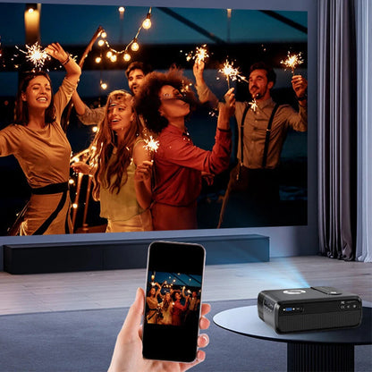 [Netfilx & Google TV Certified] CAIWEI A8K 4K UHD Projector Googles Android TV14.0 10000 Lumens 2G RAM 32G ROM Auto Focus Keystone Correction Netflix Disneys Dolby Audio Streaming Player Smart Home Cinema Theater