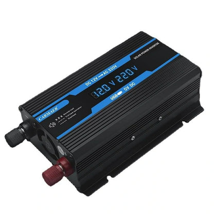 350W Modified Sine Wave Inverter 12V DC To 220V DC Solar Power Inverter With Dual Digital Display