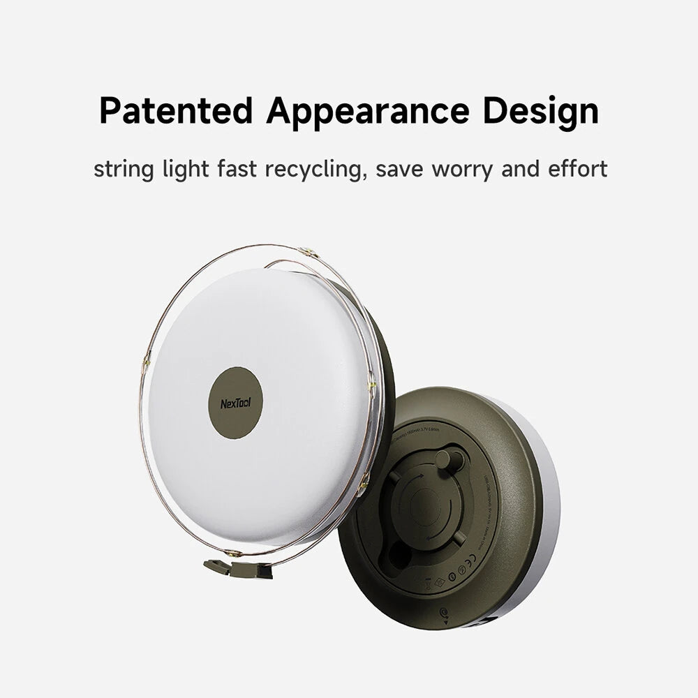 Nextool Outdoor Atmosphere Camping Light 10m LED String Lights Canopy Tent Decoration LED String Lights