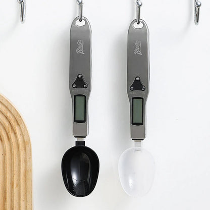 Bincoo Digital Spoon Scale High-precision 0.1g~500g Switchable Stainless Steel Measuring Spoon Baking Food Electronic Kitchen Scale