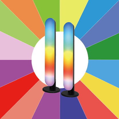 Elfeland Smart RGB Pickup Light with Remote Control USB Music Rhythm Light for Room Bar Desktop Christmas Atmosphere Lamp Decor