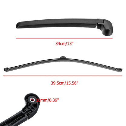 13Inch Auto Rear Windscreen Wiper Arm Blade For Audi A3 8P 8V A4 B6 B7 Q5