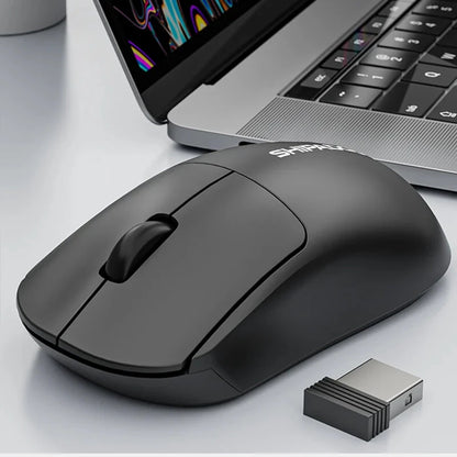 SHIPADOO W200 2.4G Wireless Mouse 1000DPI Ergonomics Laptop Tablet Desktop Gamer Mice Plug and Play