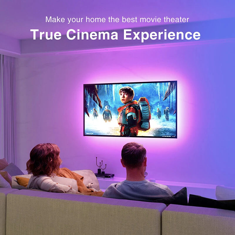 Gosund SL2/SL3 5M/10M RGB Smart Light Strips WiFi Bluetooth Intelligent Lamp Strip for Living Room Kitchen Bedroom TV Backlight