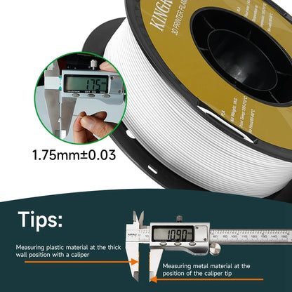 KINGROON PLA 10KG Mix Color 3D Printer Filament 1.75mm Plastic Standard 1kg/roll No Bubble for FDM 3D Printing Filaments