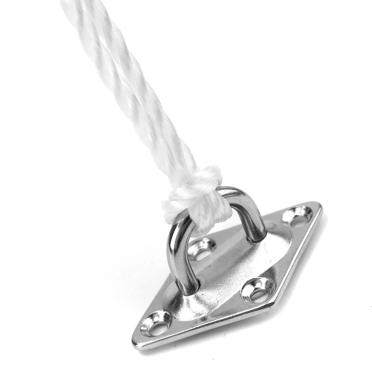M6 Rhombus Pad Eye OC Turnbuckle D-Shackle Self-Tapping Screw with Wall Plug