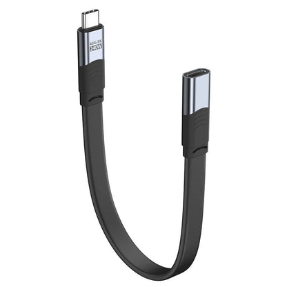 USB4 Full Function Flat Data Cable 40Gbps Data Transfer 240W PD Fast Charging 8K Video Output Thunderbolt4 Compatible Cables