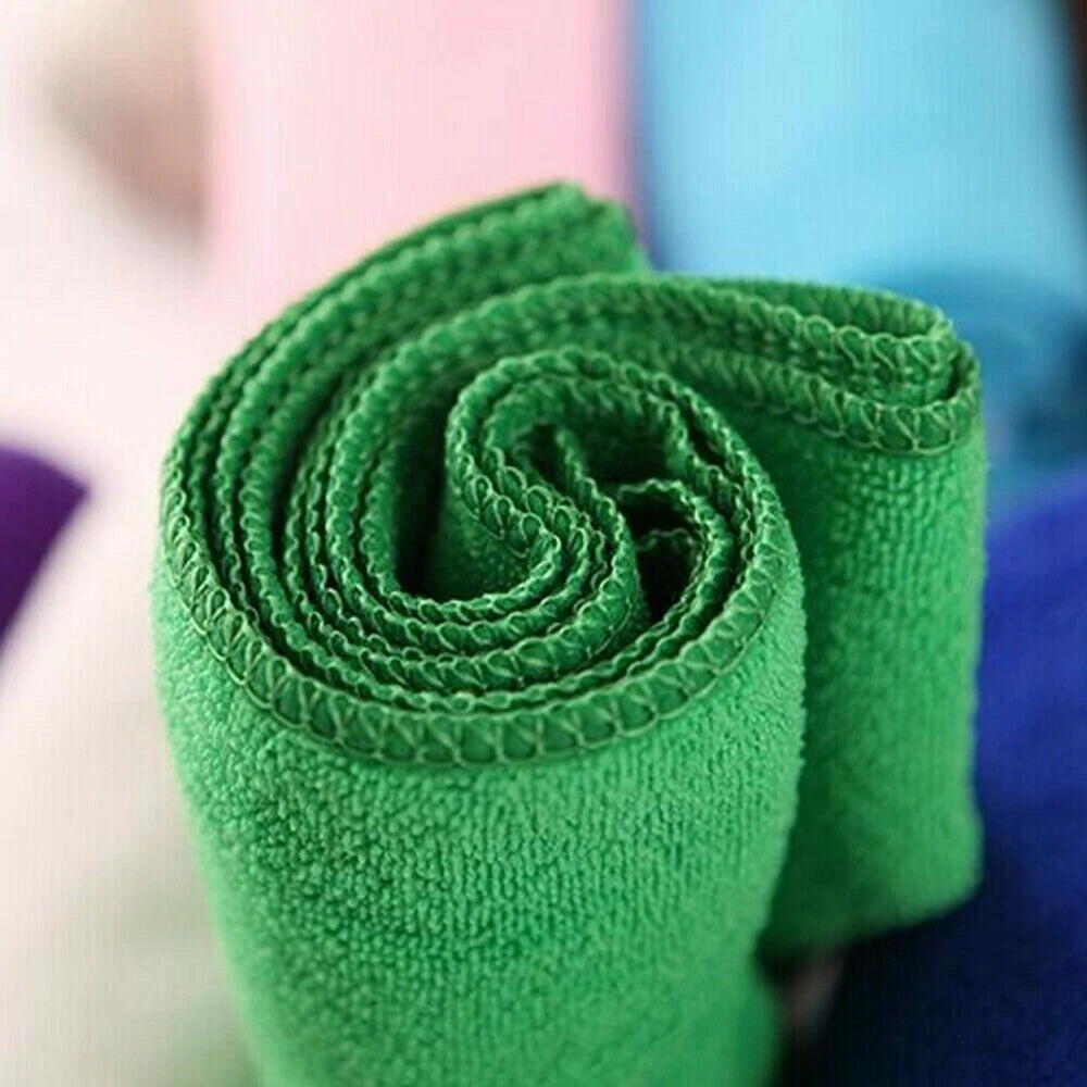 10Pcs Microfibre Cleaning Car Soft Cloth Washing Cloth Towel 30x30cm Water Suction Auto Home Washing Duster Towel