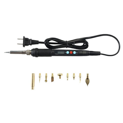 Soldering Iron Tip Kit 3D Printing Modify Finishing Tool Brass Thread Embedded Heat Insert Nut Iron Tip Heat Set Insert Tools